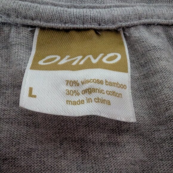 ONNO Bamboo T-Shirt Gray Men's - Picture 3 of 5